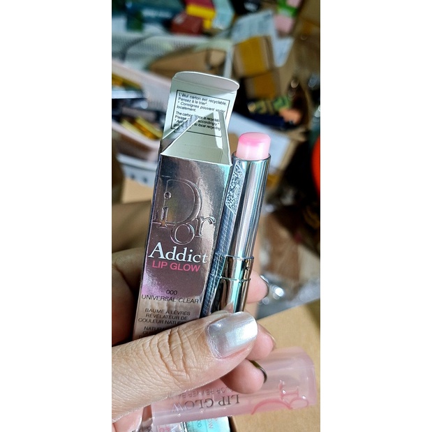 Combo Son Dưỡng Dior 012,017 [Lỗi Nhẹ],Hơi Chạm Đầu Xíu Hoặc Loang Màu Nhẹ [Chính Hãng],Tặng Kèm 1 Túi Gấu Dễ Thương