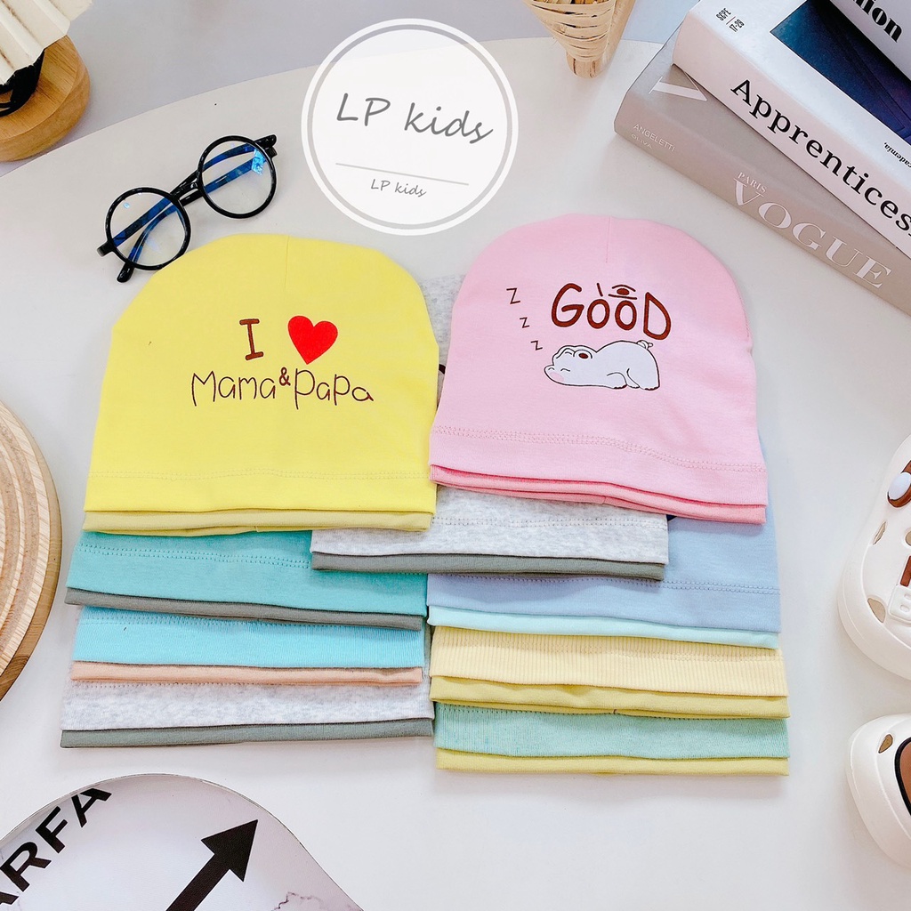 Mũ nỉ LOẠI ĐẸP CO GIÃN TỐT cho bé lớn từ 1- 4 tuổi M18