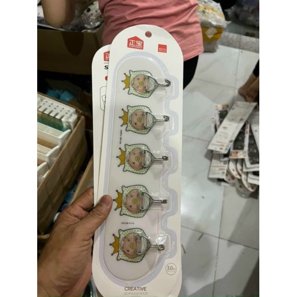 Móc vỉ 5 hình siêu chắc,