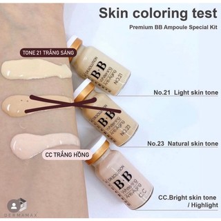 Tinh chất C.ấ.y phấn trắng da Hàn Quốc BB Dr Solution Dermamax lọ 8ml