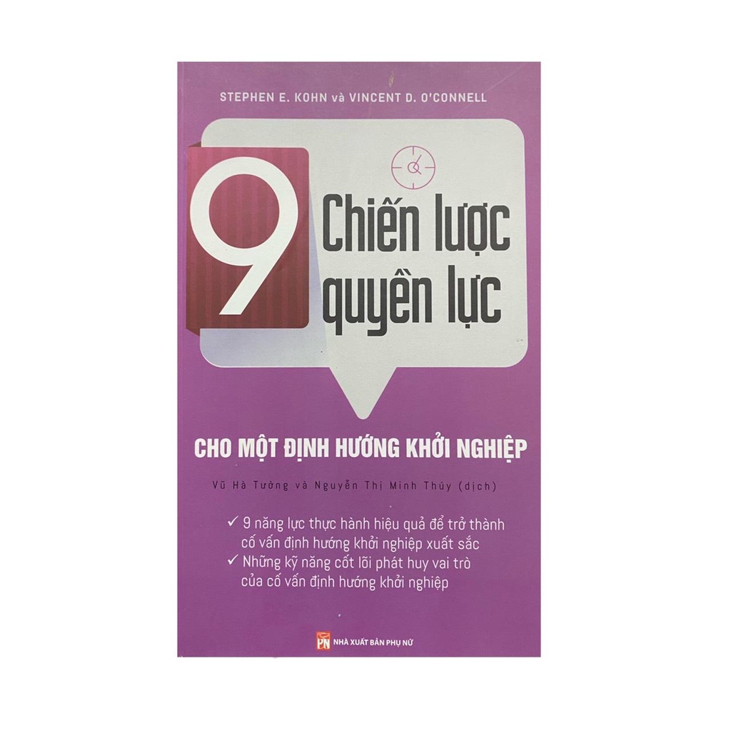 Sách - 9 chiến lược quyền lực cho một định hướng khởi nghiệp