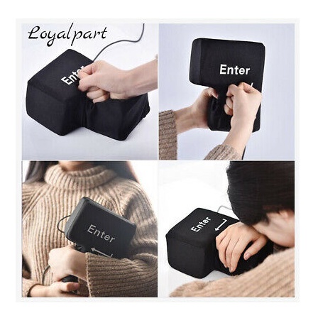 Nút Enter khổng lồ xả Stress, kiêm gối ngủ giải tỏa căng thẳng DALOI STORE