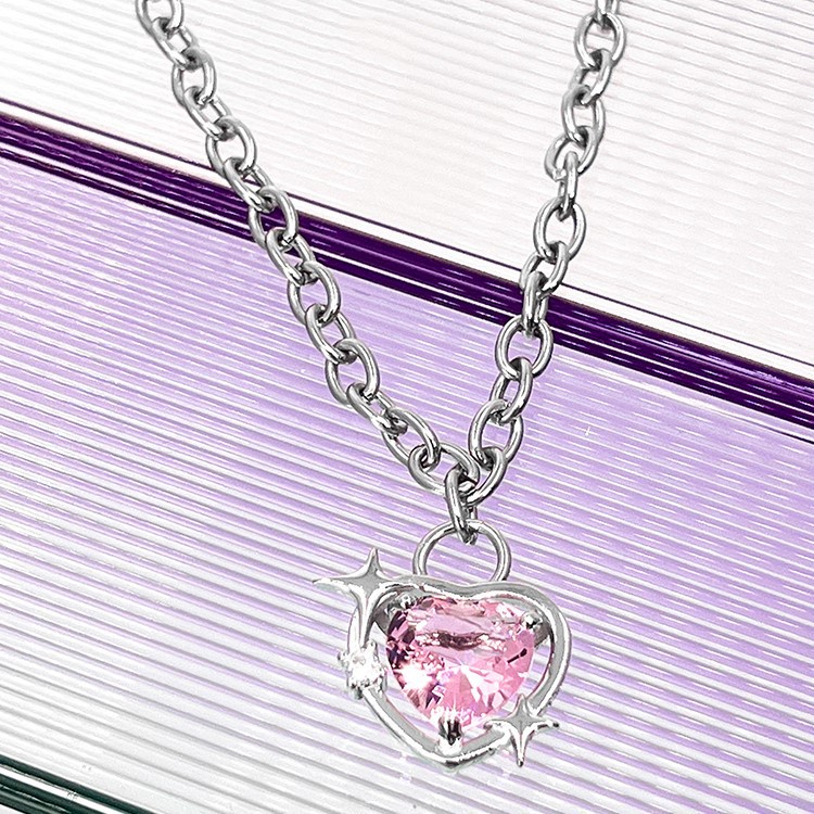 Vòng cổ Mặt Hình Galaxy Đính Pha Lê Cao Cấp Thời Trang Dành Cho Nữ