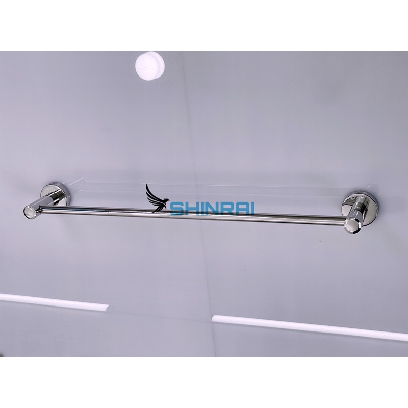 ( Tổng Kho Sỉ ) Thanh Treo Khăn Tắm , Giá khăn Đơn Thanh Tròn INOX304 Loại Dày 60 Cm