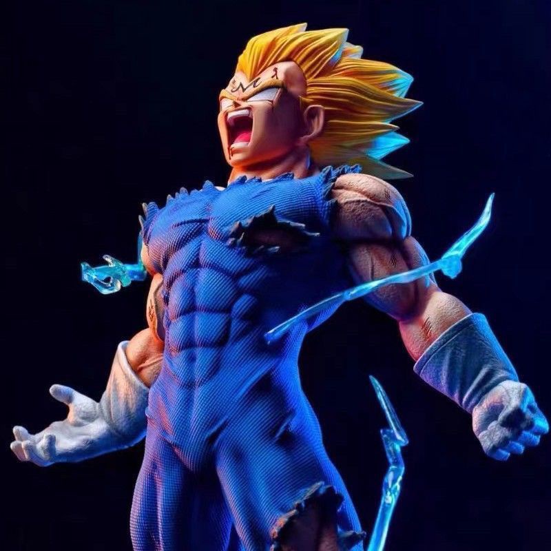 Mô Hình Vegeta Hai Đầu Phát Sáng Trong Phim Dragon Ball Kích Thước 27cm
