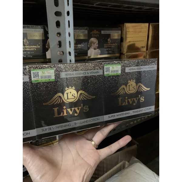 Kem body LIVY’S đen chính hãng Thái Lan