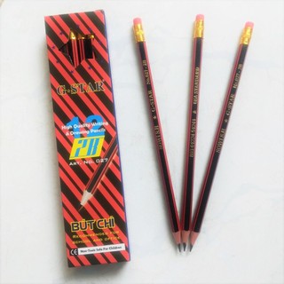 Combo 3 chiếc Bút Chì Gỗ 2B - 027 GSTAR