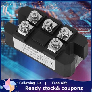 Bộ chỉnh lưu diode cầu 3 pha sóng đầy đủ MDS-100A 1600V 5 đầu