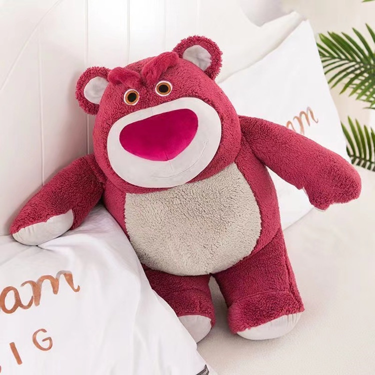 Thú Nhồi Bông Hình Gấu Dâu Tây Đứng