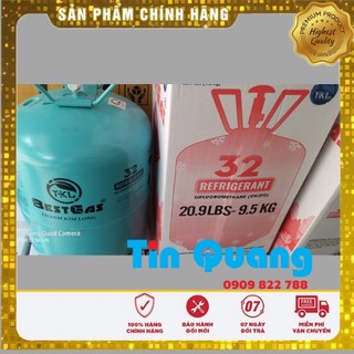 Gas R32 Ấn độ (Thanh Kim Long) (9,5KG)