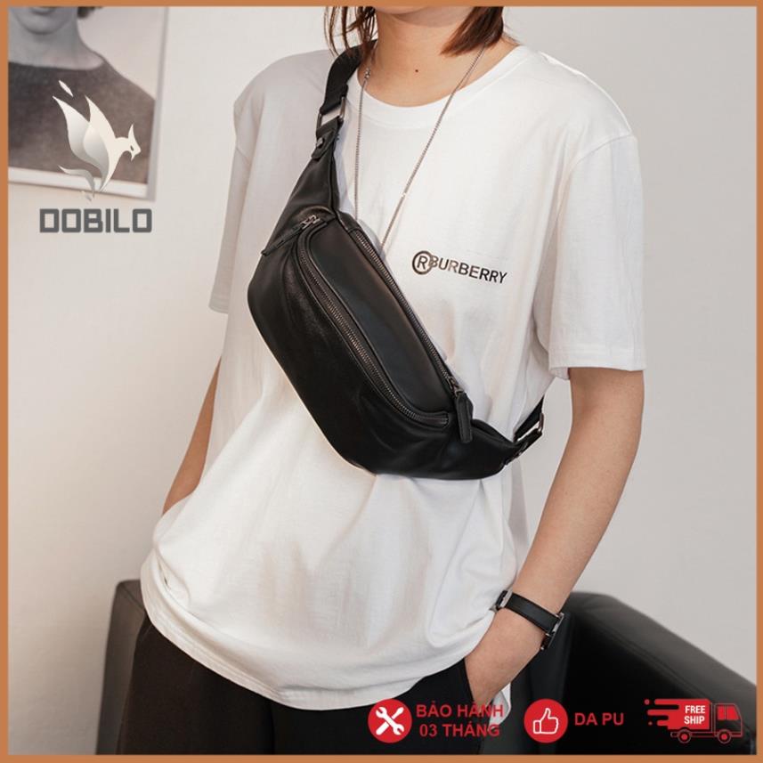 Túi Đeo Chéo Nam Nữ DOBILO Thời Trang Phong Cách Hàn Quốc BG35