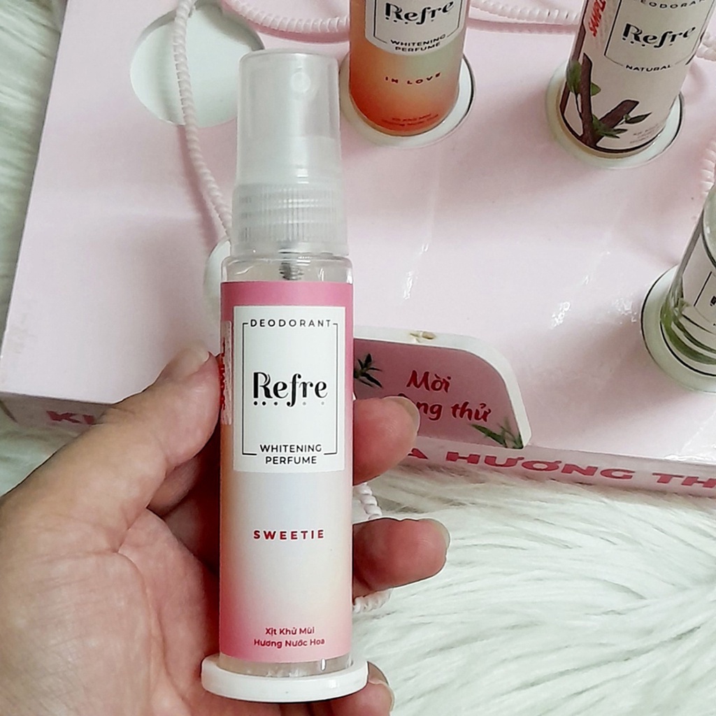 Xịt khử mùi Refre hương nước hoa 30ml- Sample