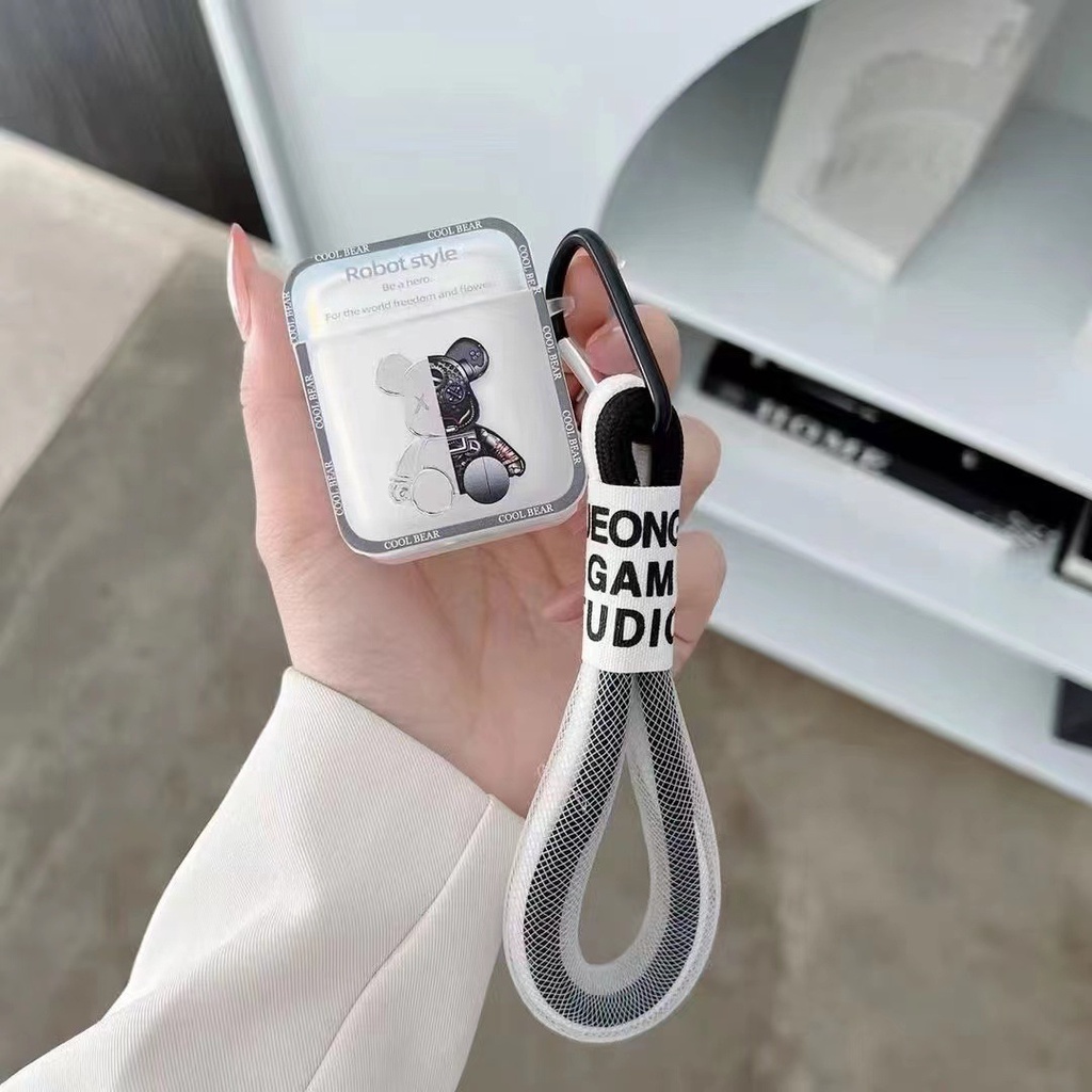 Vỏ đựng ốp Cooll Bear bảo vệ tai nghe không dây bluetooth 1/2/Pro 3- Jerry Shop