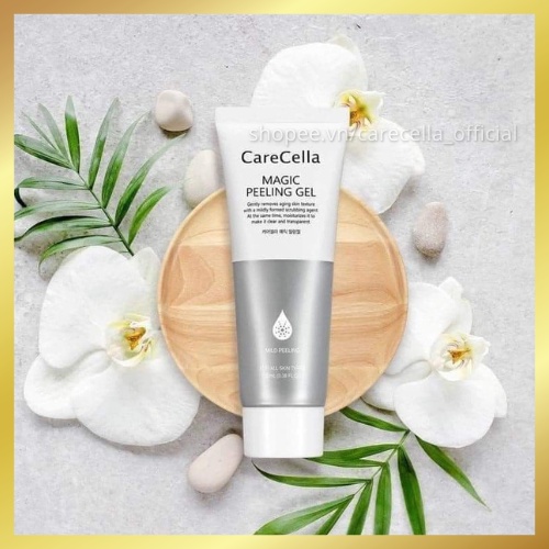 Tẩy da chết, tẩy tế bào chết cho da CareCella Magic Peeling Gel hộp 100ml