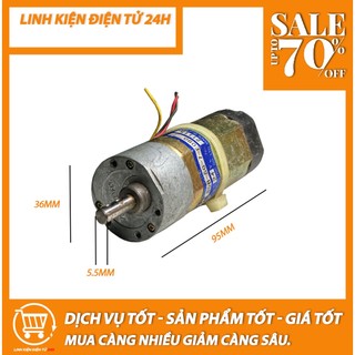 Động cơ giảm tốc 12V-24V siêu khỏe.