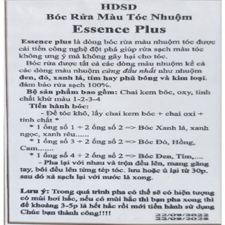 Bộ Bóc Màu Nhuộm Xanh (bóc xanh lá, xanh ngọc, xanh rêu, xanh đen)