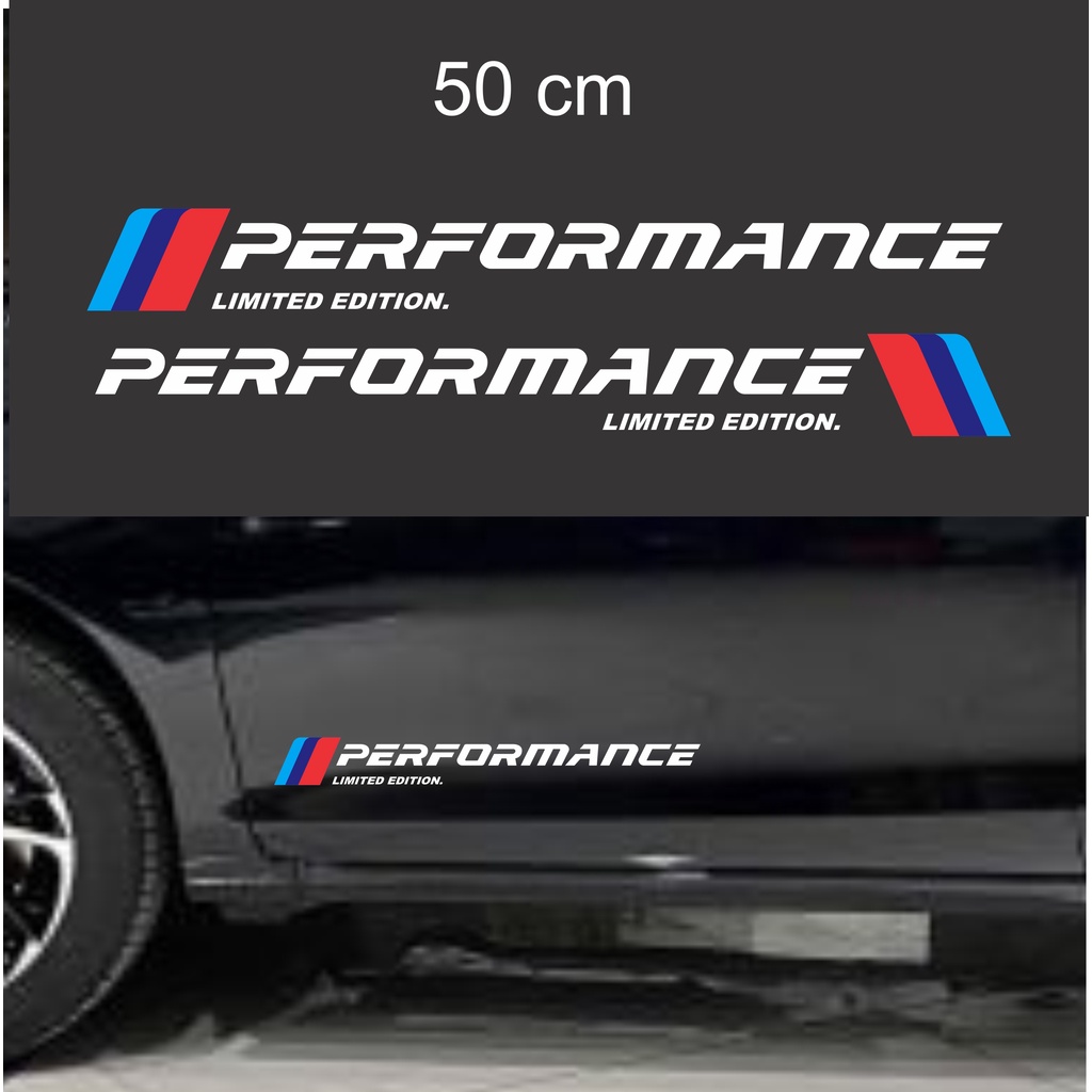 (Nhiều kích thước) Bộ 2 tem dán cánh cửa ô tô Performance, decal ô tô ngoài trời kháng nước | BigBuy360 - bigbuy360.vn