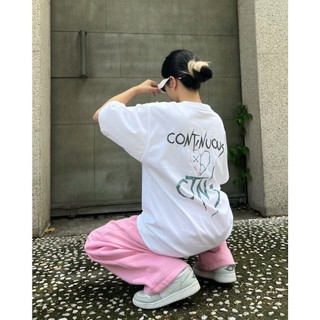 Áo thun Continuous - CTNS - HEART/ White