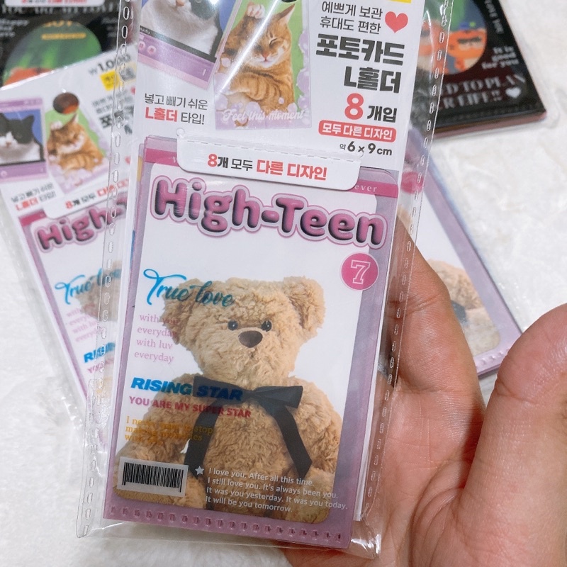 BÌA ĐỰNG ẢNH PHOTOCARD L-HOLDER - DAISO HÀN QUỐC