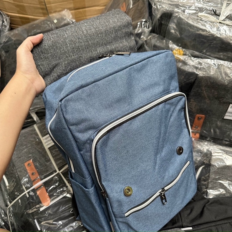 BALO LECAF BACKPACK MÀU XANH PHỐI