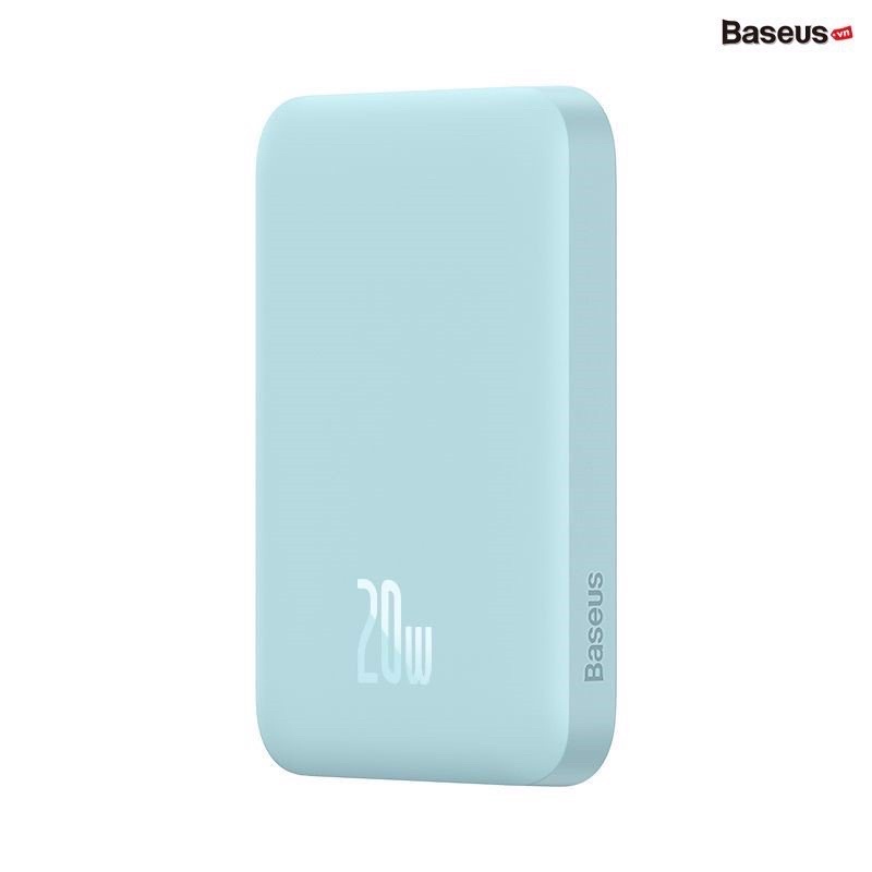 Sạc dự phòng không dây từ tính sạc nhanh 20w 6000mah/10000mah chính hãng Baseus