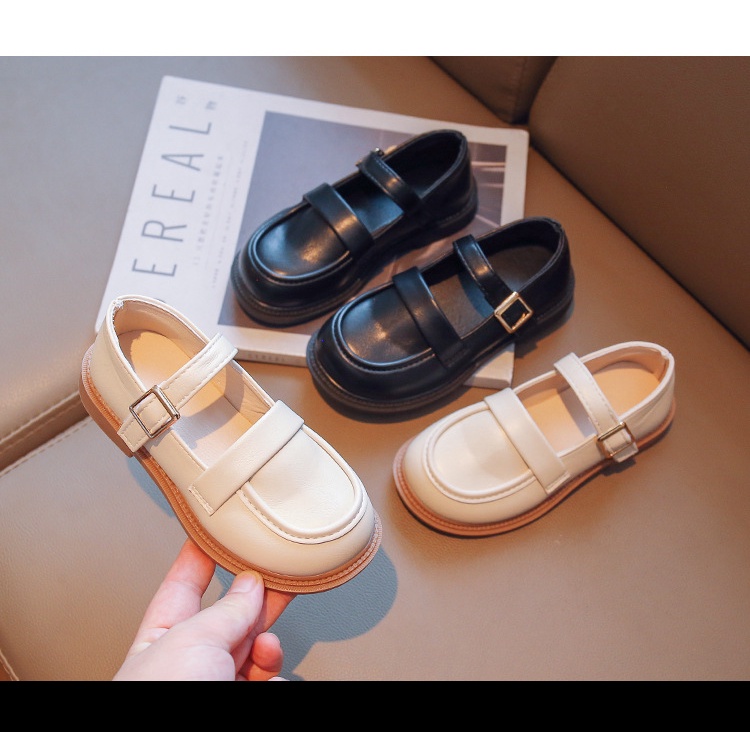 Giày búp bê quai dán da mềm đế êm cho bé gái từ 1-7 tuổi (118) Richkidsstore2021