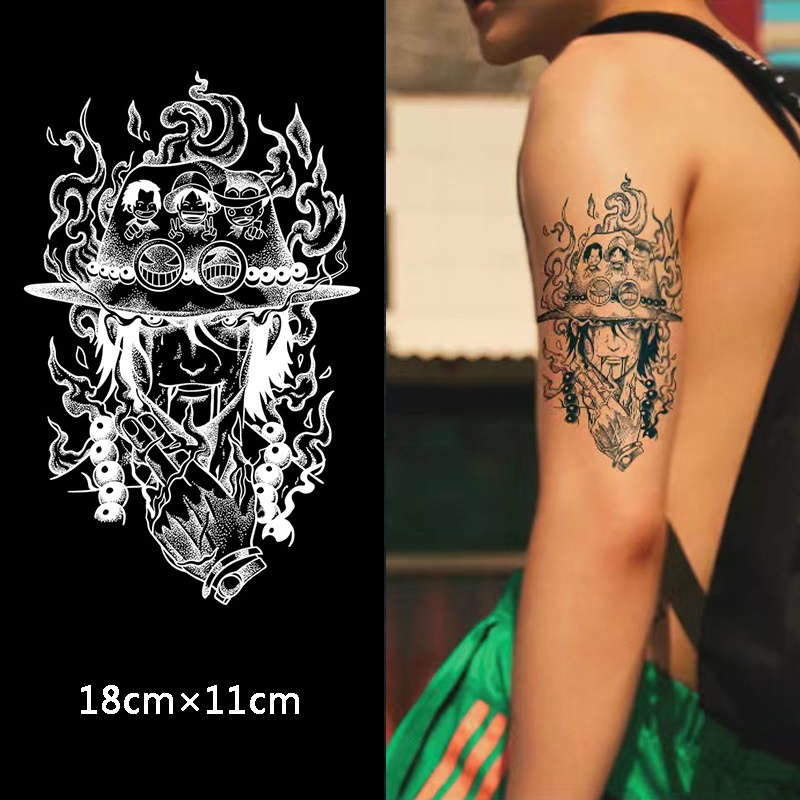 Hình Xăm Dán Tạm Thời Chống Nước Lâu Trôi 15 Ngày; 18cm * 11cm