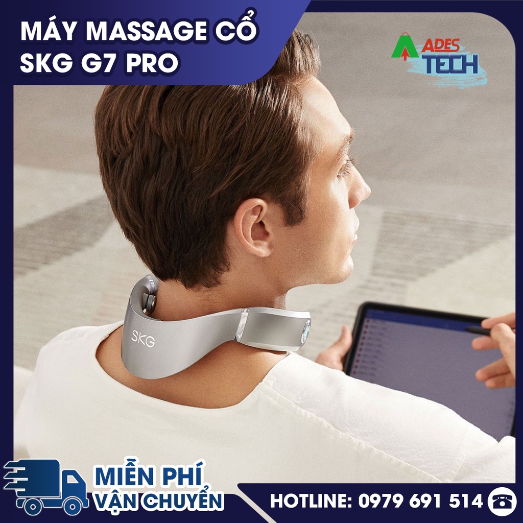 ✔️ Máy massage cổ SKG G7 Pro ✔️ 9 đầu rung mát xa ✔️ BH 12 THÁNG ✔️ Có 9 đầu rung mát xa