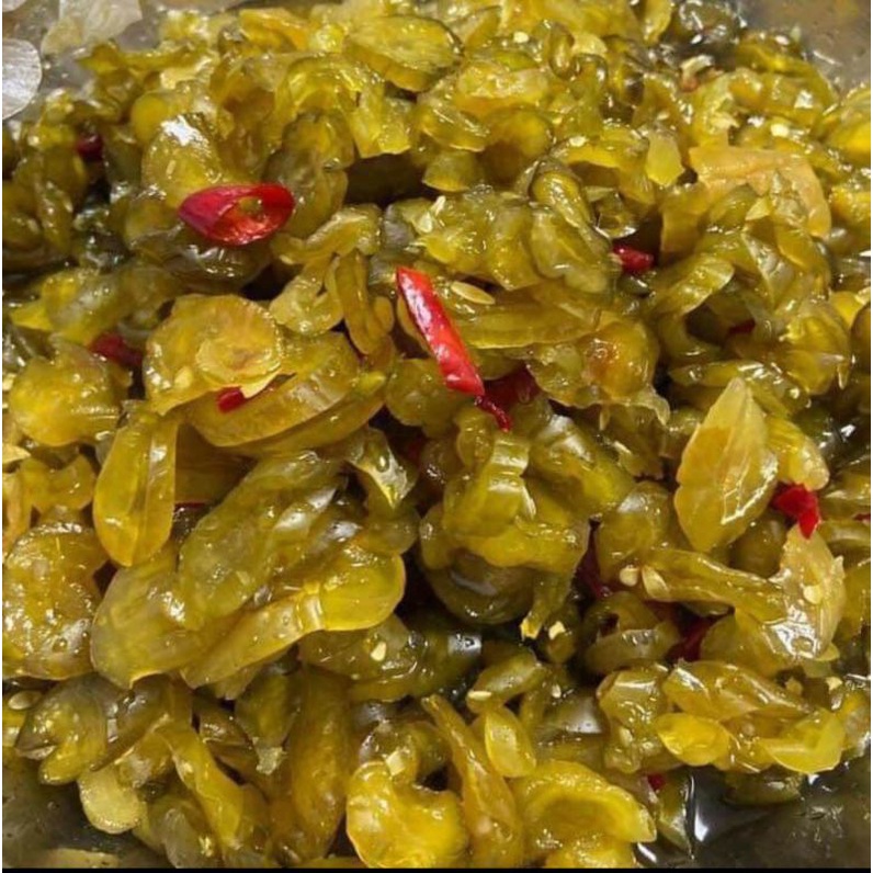 Mắm Dưa Gang Nhà Làm 500g Đặc sản miền tây