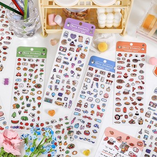 Sticker dán trang trí sổ tay hình động vật dễ thương