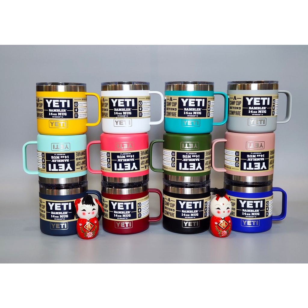 Ly Cốc Giữ Nhiệt Cao Cấp YETI MUG 14oz - 10oz - Nhập Khẩu Từ Mỹ - Nắp Nam Châm Magslide