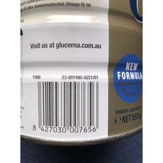 Sữa GLUCERNA 850g hàng Úc