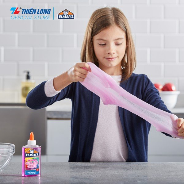 Keo dán kim tuyến Elmer's 177.4 ml - Màu Xanh lá