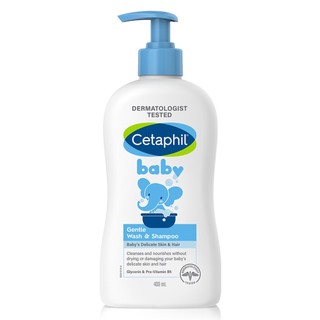 SỮA TẮM GỘI TOÀN THÂN CETAPHIL BABY 400ML- MẪU MỚI
