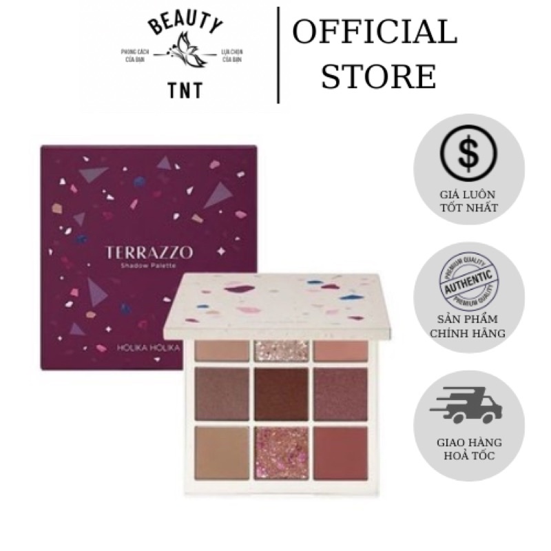 Bảng Phấn Mắt 9 Ô TERRAZZO SHADOW PALETTE Hàn Quốc