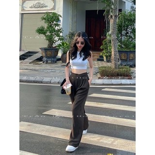 Quần xuông lụa ( Ảnh thật shop chụp)