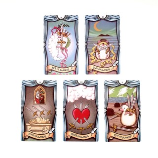 (Size Gốc) Bộ bài Hedgehog Tarot Nifoki D5