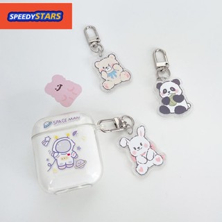 Móc Khóa Hình Gấu teddy Bằng Acrylic Dễ Thương
