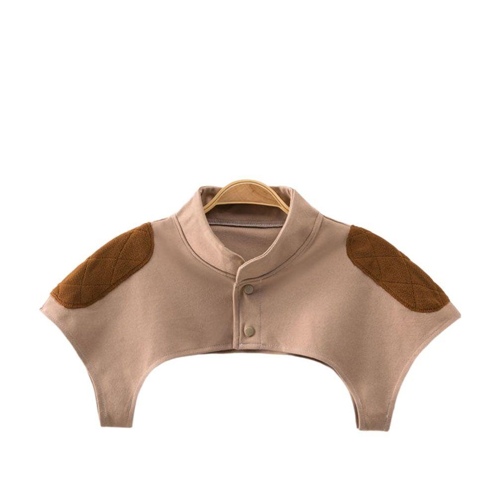 Khăn Choàng Cổ Giữ Ấm Vai Và Lưng Bằng Vải Nhung Dày Dành Cho Người Lớn Tuổi