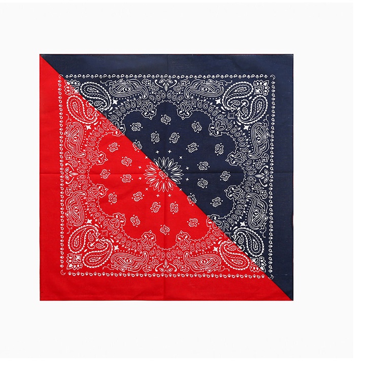 Khăn bandana phối 2 màu cá tính