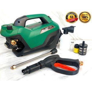 Máy rửa xe chỉnh áp zukui s7 2800w chỉnh áp siêu mạnh dây 15m tặng bình bọt tuyết ống nói súng inox