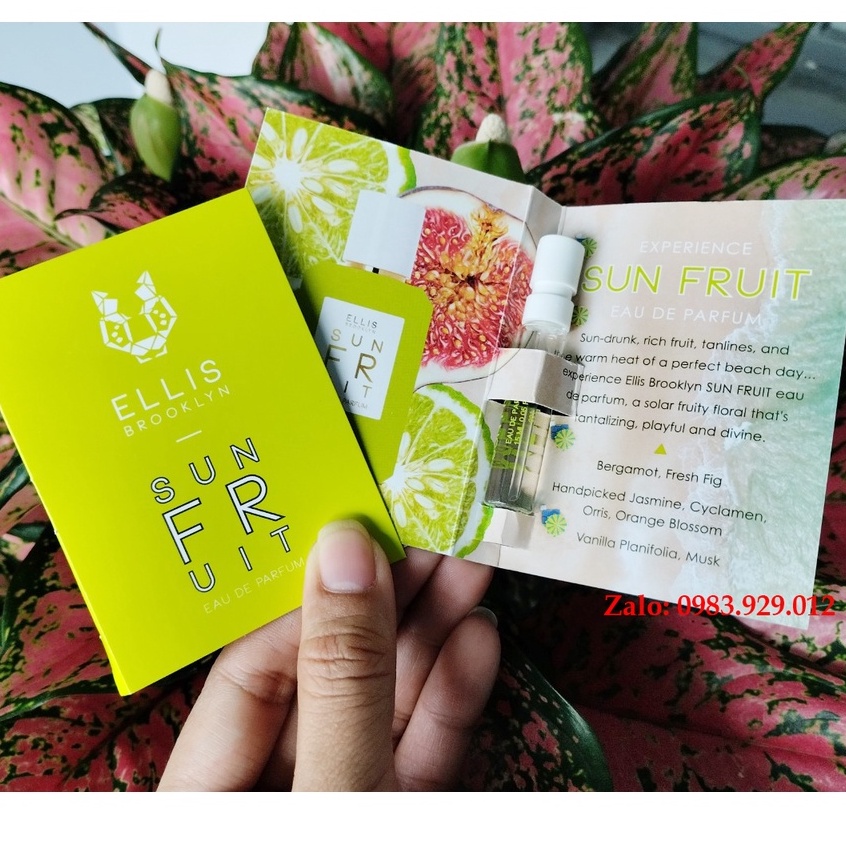Nước hoa Vial Nữ Ellis Brooklyn Sun Fruit