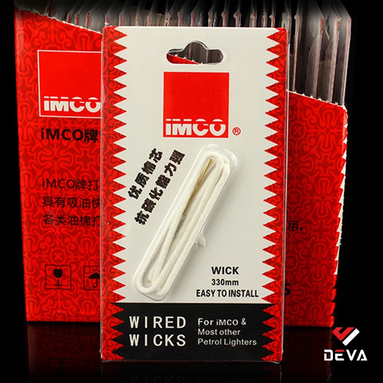 Bấc Imco 330mm cho bật, có đầu xỏ