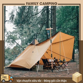 Lều kim tự tháp Ấn Độ cao cấp không gian rộng sức chứa từ 4 - 8 người
