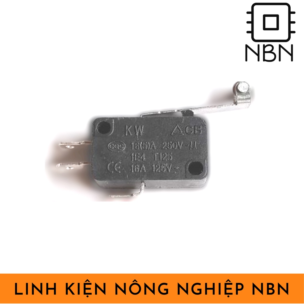 Công tắc hành trình 💥KW7 T125 💥16A-250V có bánh xe
