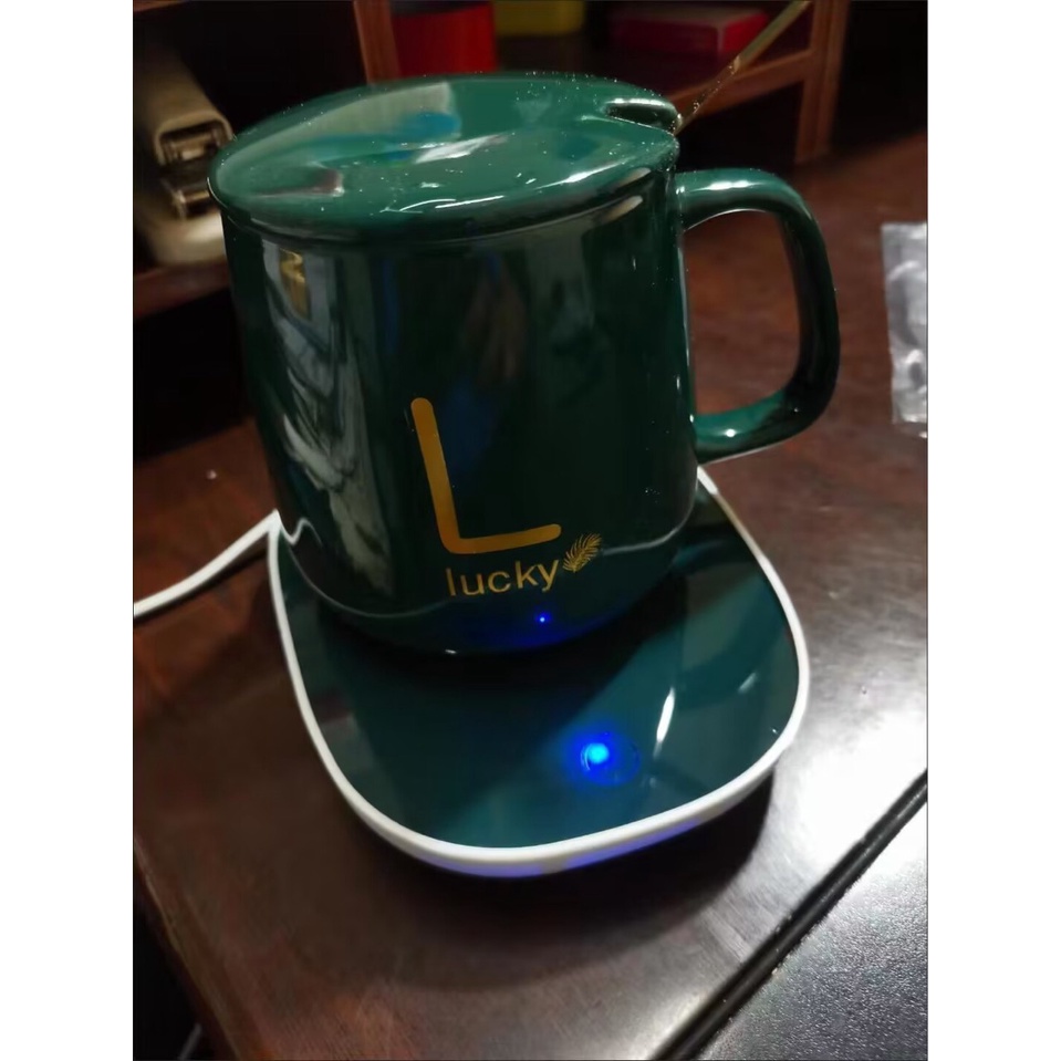 Đế Hâm Nóng LucKy nhiều màu, hâm nóng trà, cafe, hâm sữa