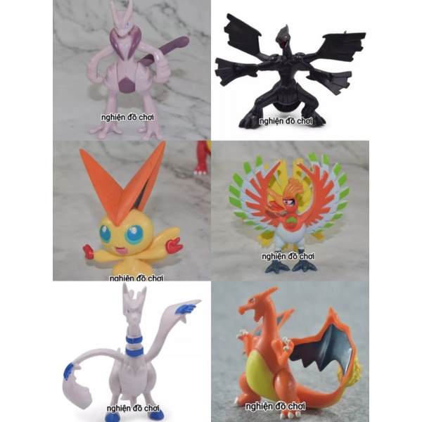 Mô hình Pokemon loại lớn 8-10cm, sưu tầm Pokemon giá rẻ