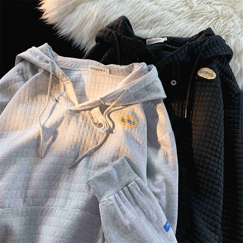 Áo Hoodie Mỏng Màu Sắc Trơn Dễ Phối Đồ Thời Trang Cho Nam