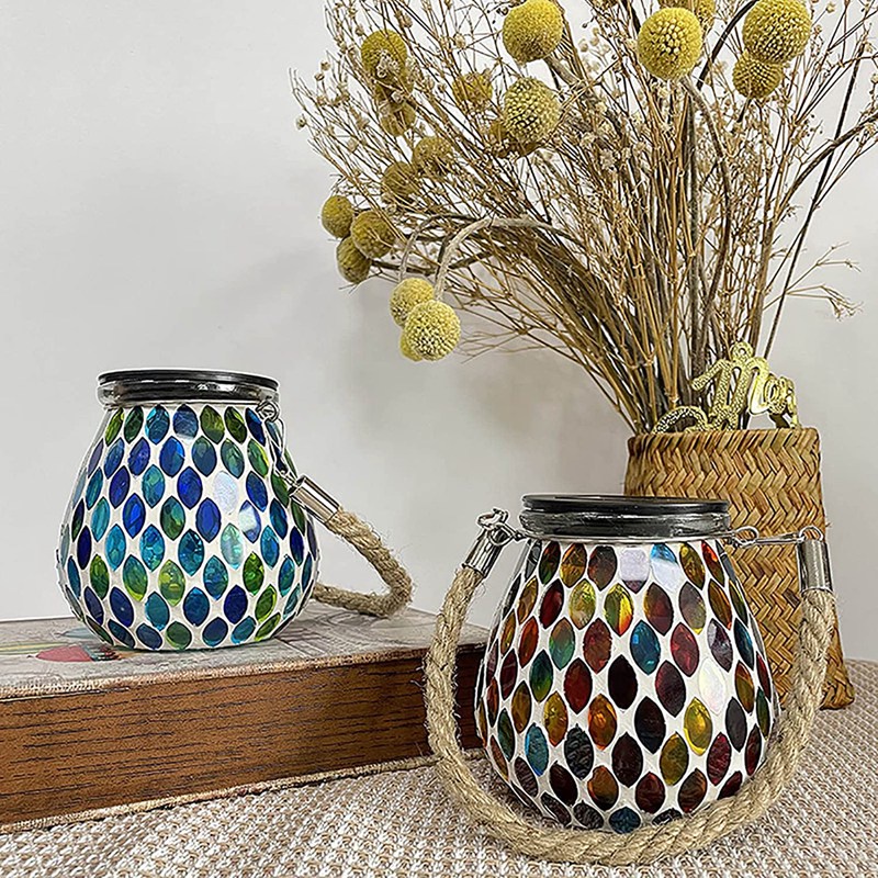 Đèn Treo Trang Trí Lối Đi Sân Vườn Bằng Năng Lượng Mặt Trời Chống Thấm Nước