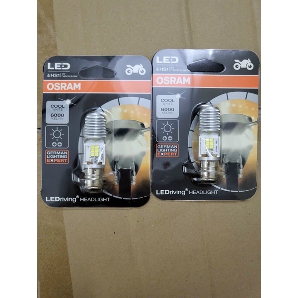 Bóng đèn pha led ORAM 2 chân cho xe dream wave siêu sáng